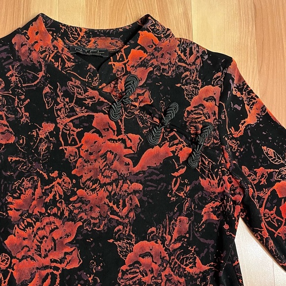 NYPL Collection and Mirasol floral long sleeve and skirt matching set - Picture 2 of 5